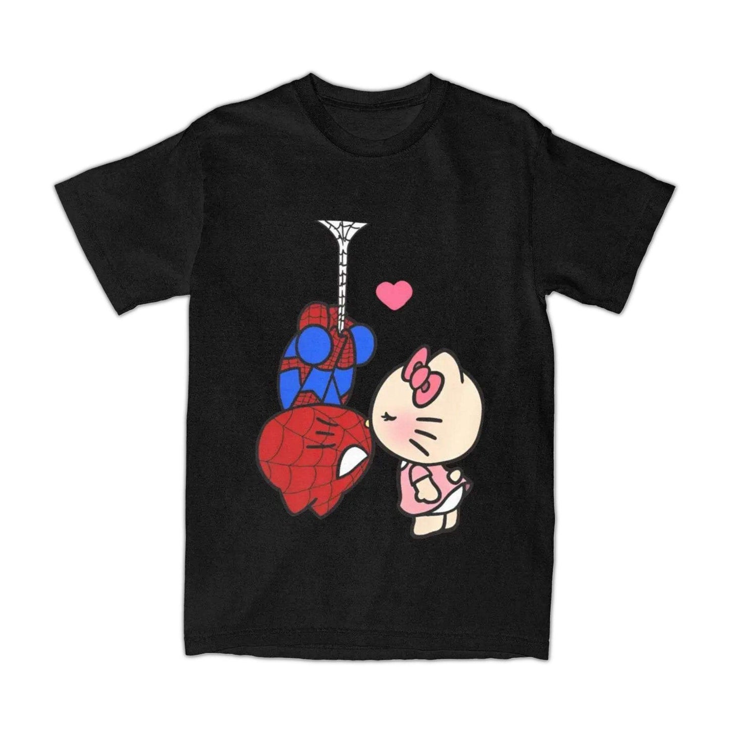 Hello Kitty x Spiderman Love T-Shirt - Snuggle Heaven