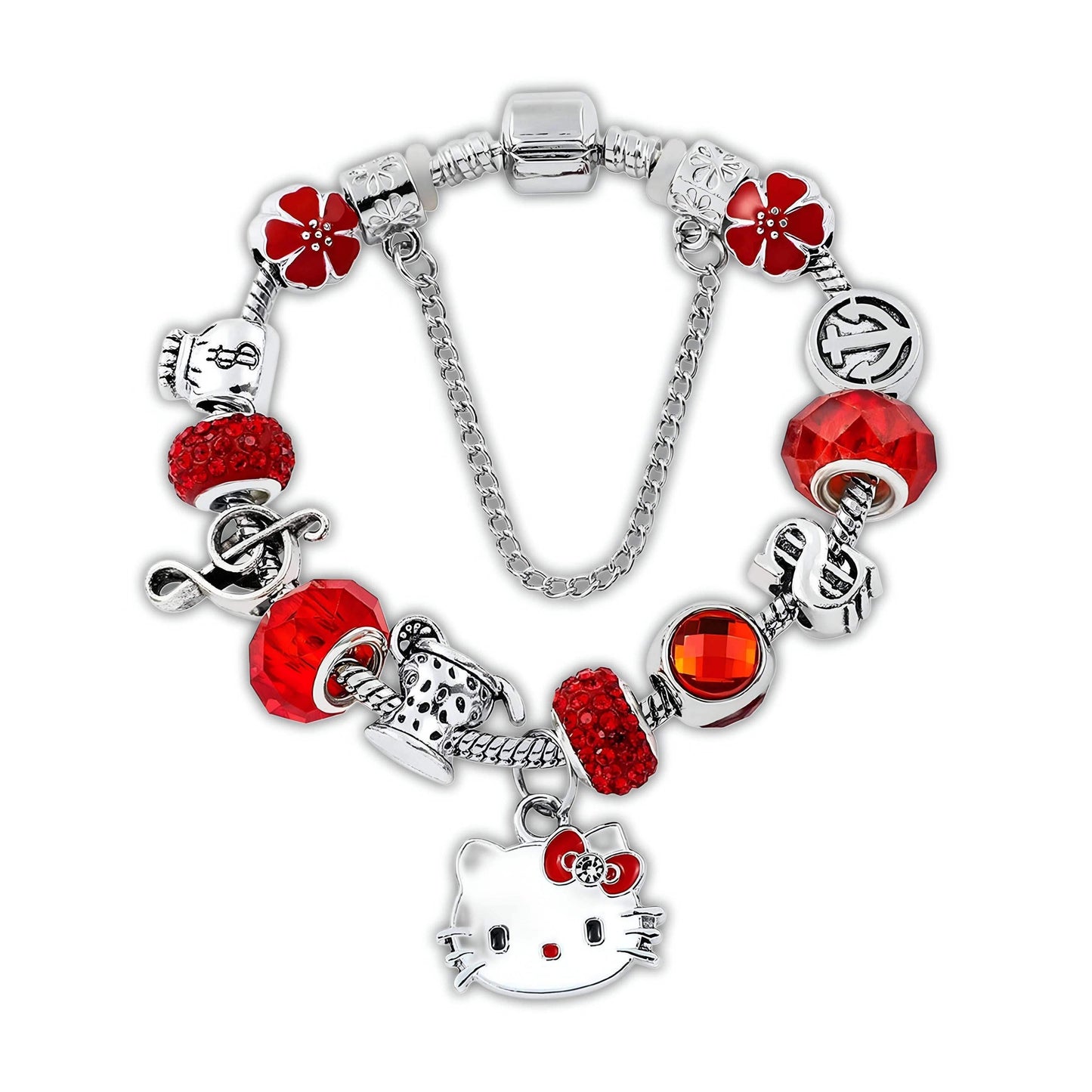 Hello Kitty Charm Bracelet - Snuggle Heaven