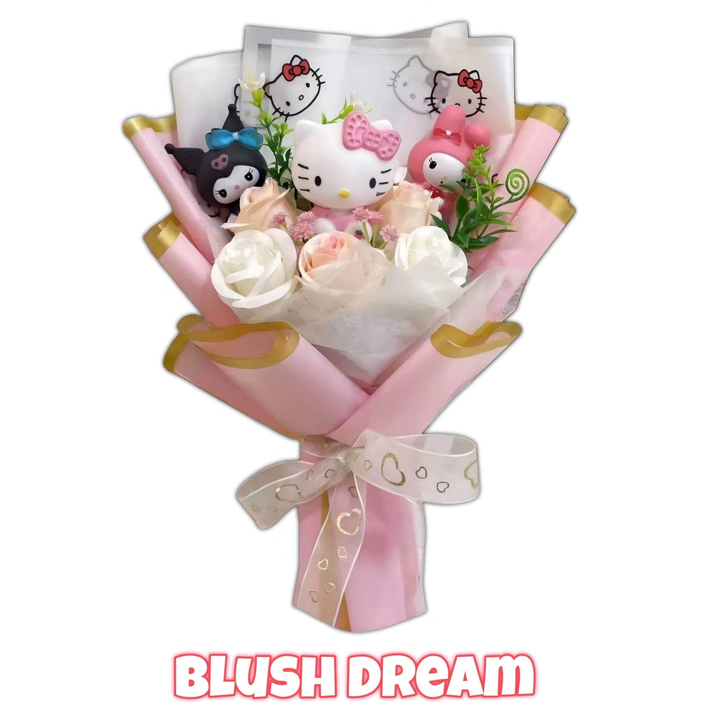 Kawaii Blossom Flower Bouquet - Snuggle Heaven