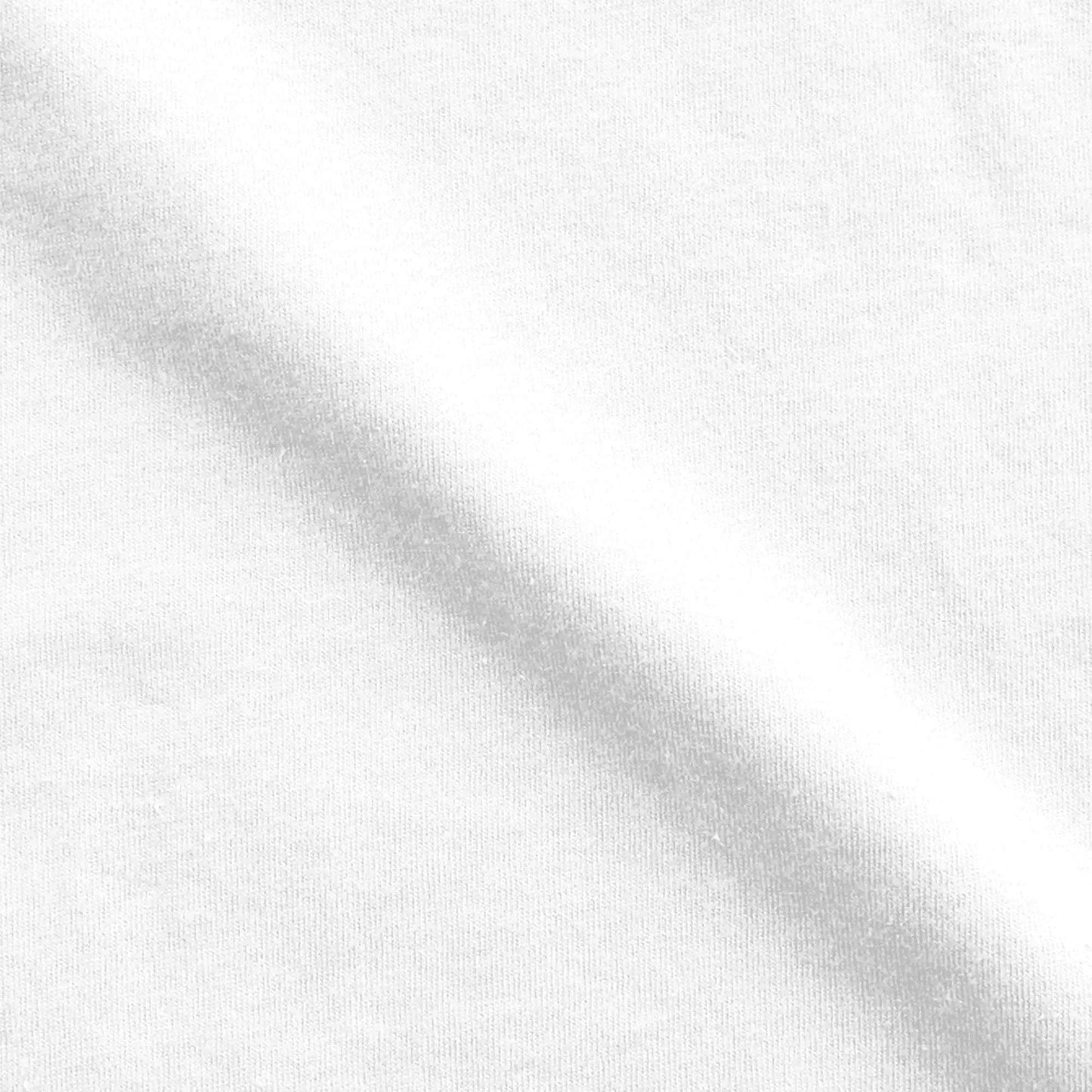 Off-white crewneck t-shirt fabric close-up