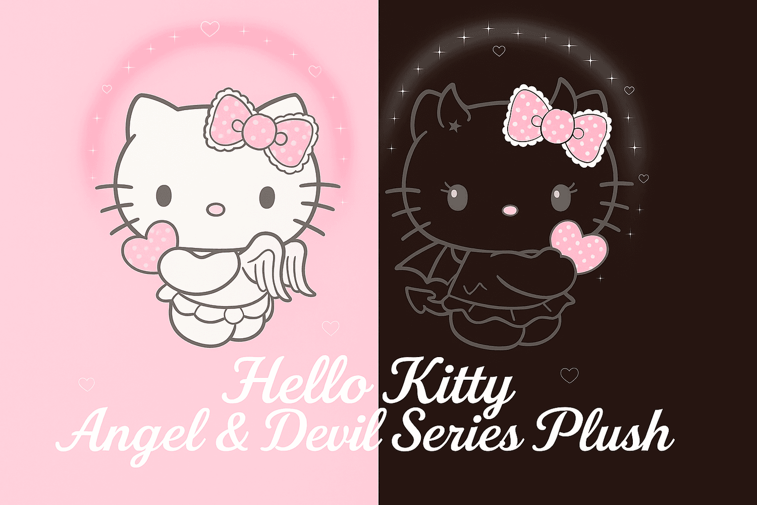 Hello Kitty Light & Dark Series - Snuggle Heaven
