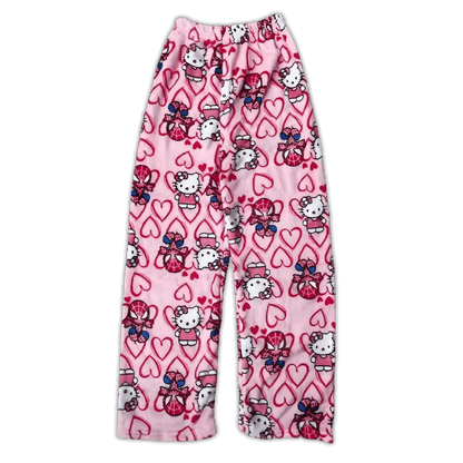 Hello Kitty x Spider Man Pajama Pants - Snuggle Heaven
