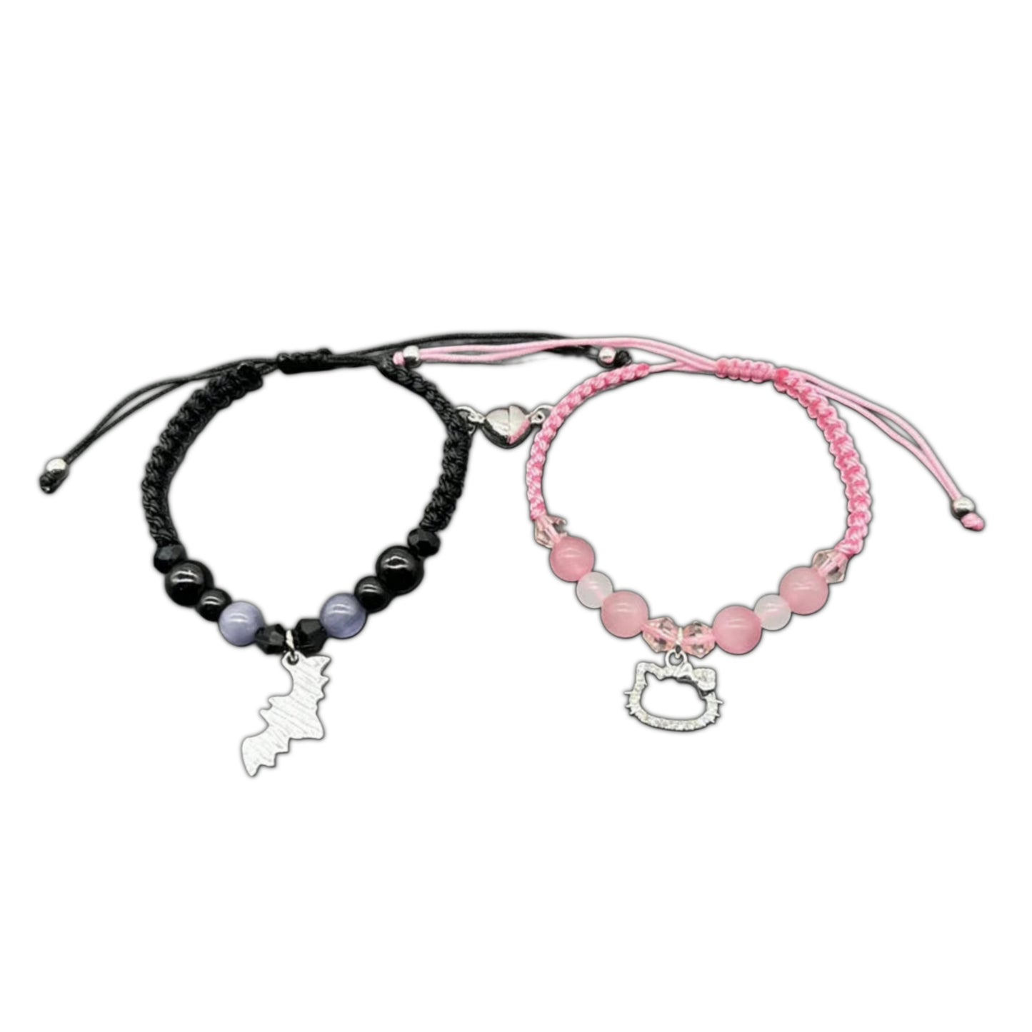 Matchy Hello Kitty & Batman Bracelets™ - Set Of 2