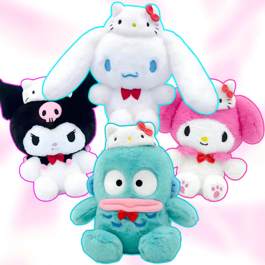 Hello Kitty Pastel Plush with Mini Kitty Hat Series™ (22cm)