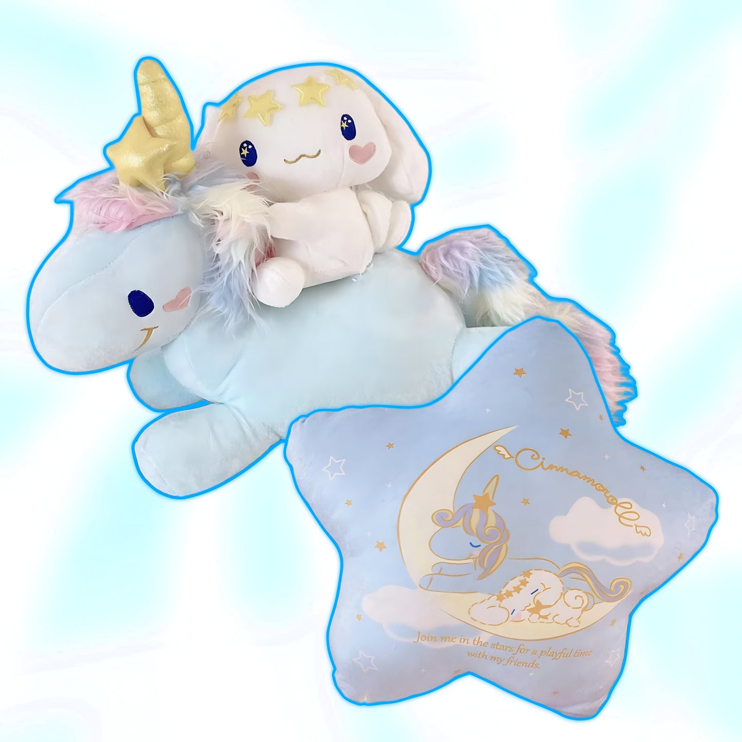 Cinnamoroll Riding Unicorn Plush™