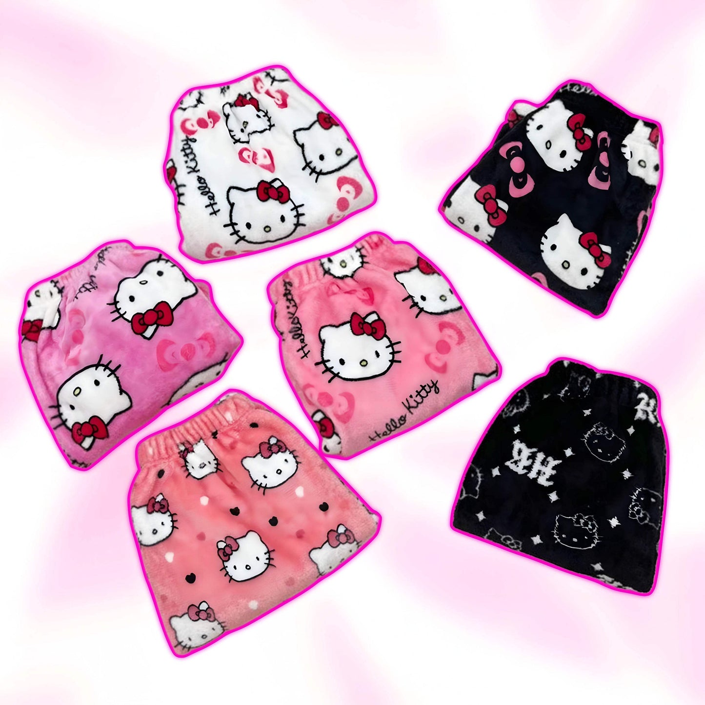 Hello Kitty Pajama Shorts - Snuggle Heaven