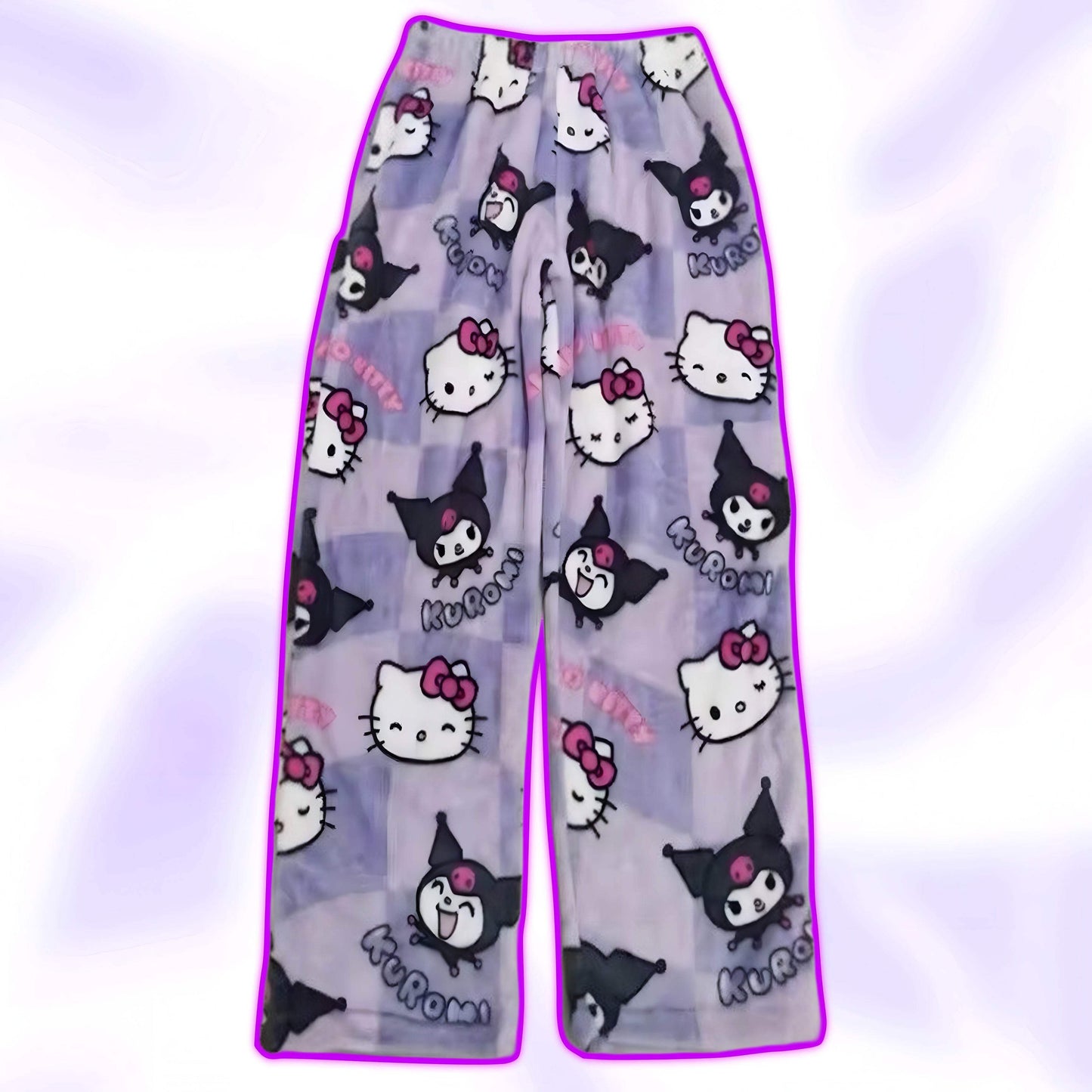 Hello Kitty & Kuromi Pajama Pants - Snuggle Heaven