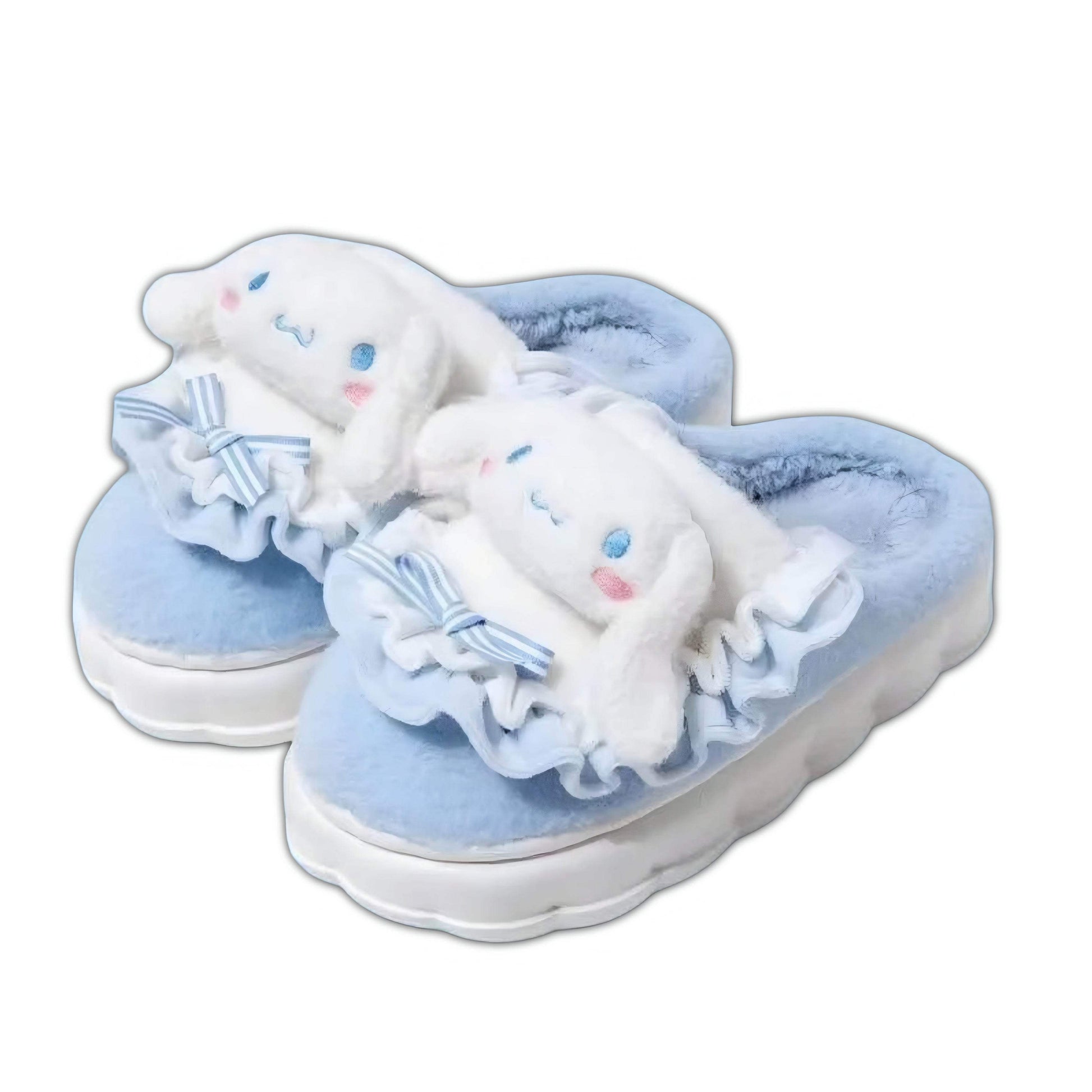 Kawaii Hello Kitty Fuzzy Slippers - Snuggle Heaven