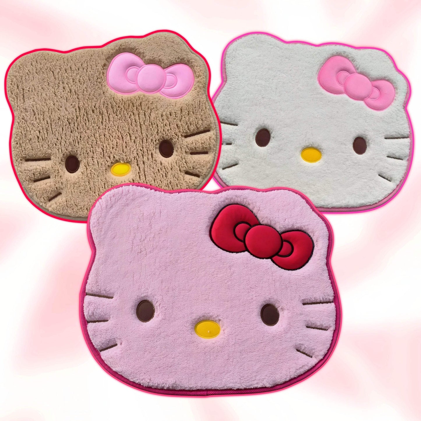 Hello Kitty Face House Rug (50cm/19inch) - Snuggle Heaven
