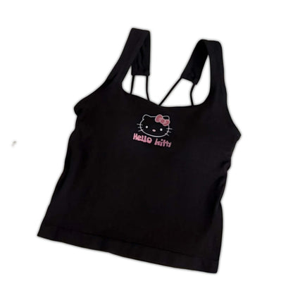 Hello Kitty Kawaii Crop Top - Snuggle Heaven