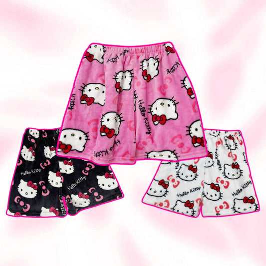 Hello Kitty Pajama Shorts - Snuggle Heaven