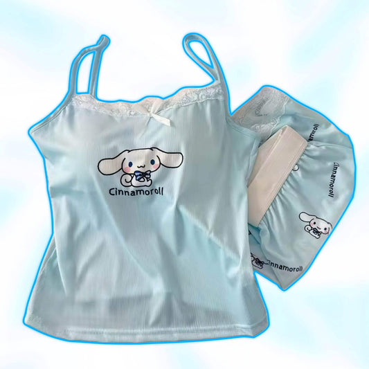 Cinnamoroll Sleepwear Set 2pcs - Snuggle Heaven