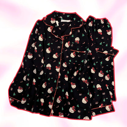 Hello Kitty Christmas Time Two-Piece Pajama - Snuggle Heaven