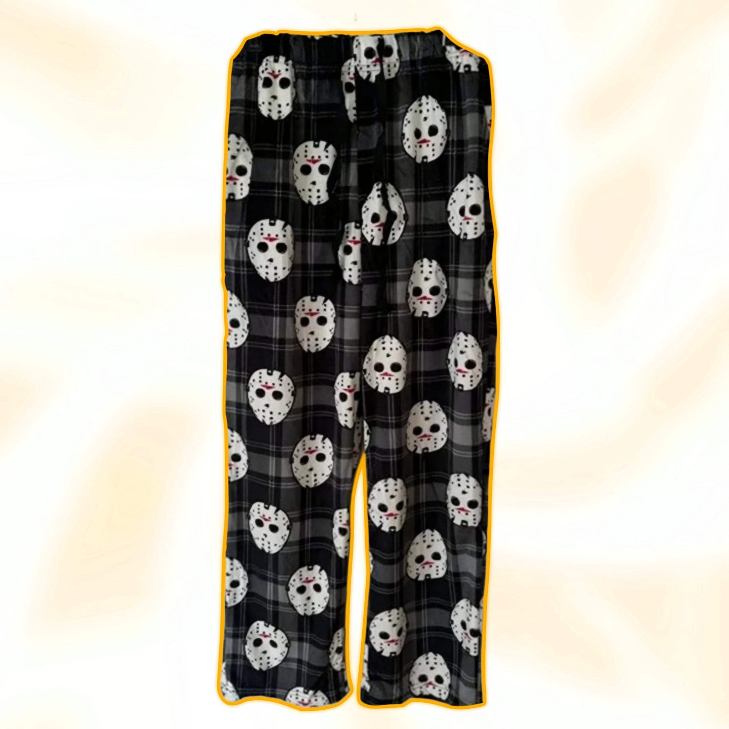 Spooky Jason Mask Pajama Pants - Snuggle Heaven