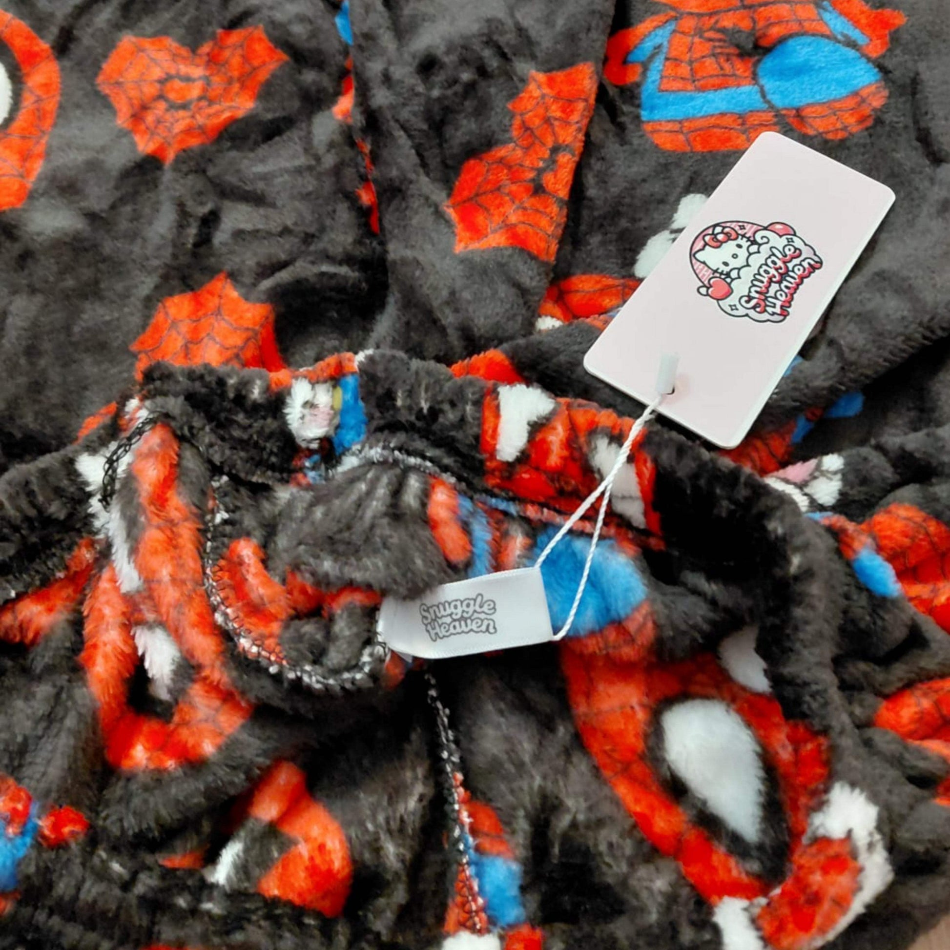 Hello Kitty x Spider Man Pajama Pants - Snuggle Heaven