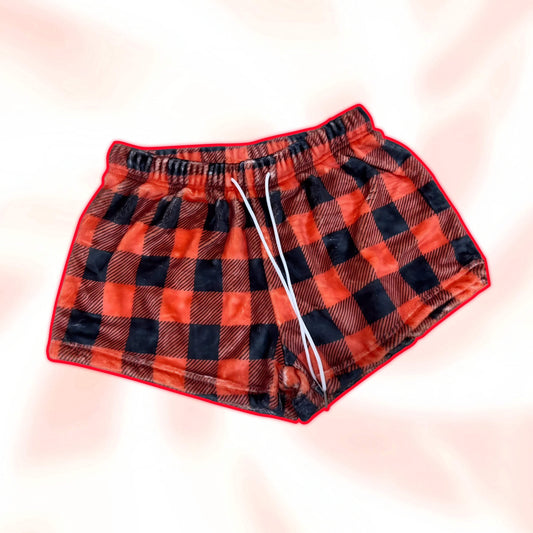 Classic Plaid Pajama Shorts - Snuggle Heaven