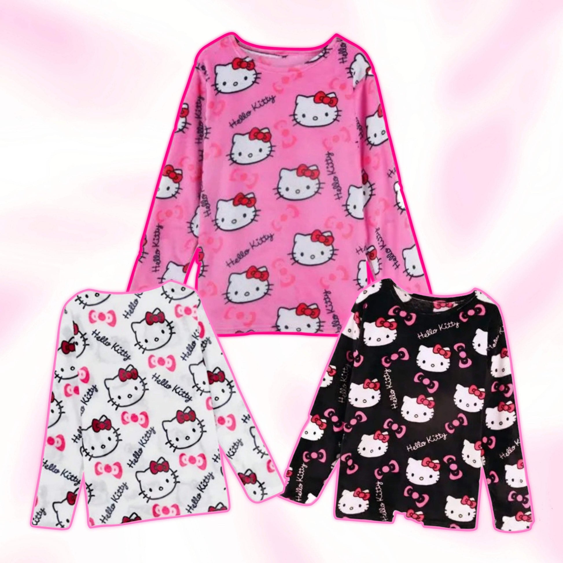 Hello Kitty Pajama Top - Snuggle Heaven