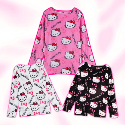 Hello Kitty Pajama Top - Snuggle Heaven