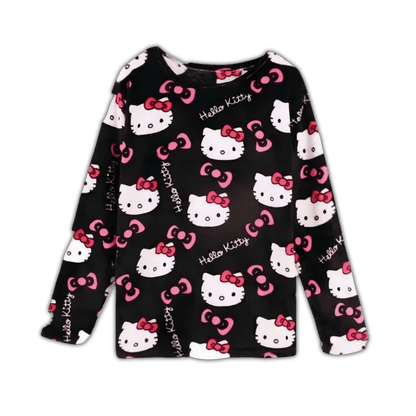 Hello Kitty Pajama Top - Snuggle Heaven