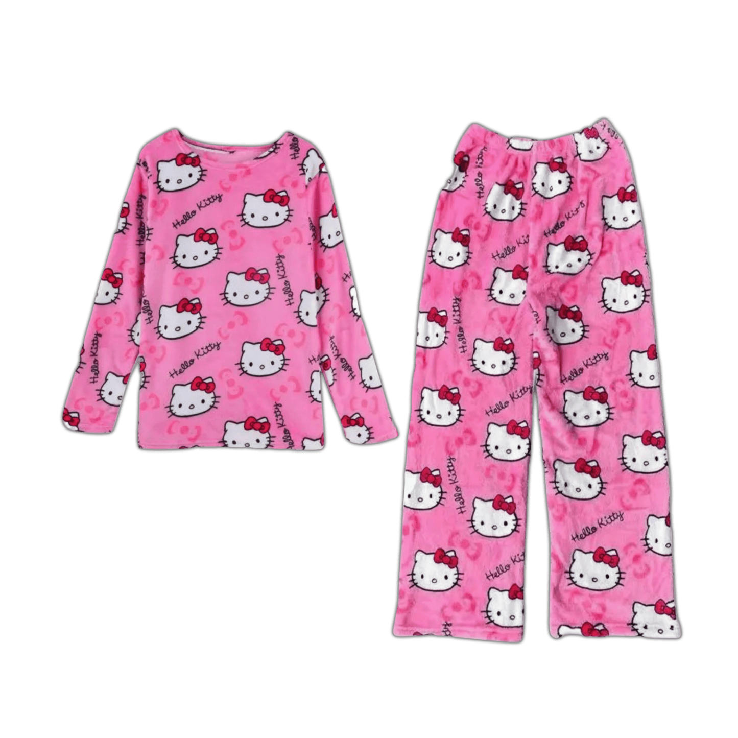 Hello Kitty Two Piece Pajama Set - Snuggle Heaven