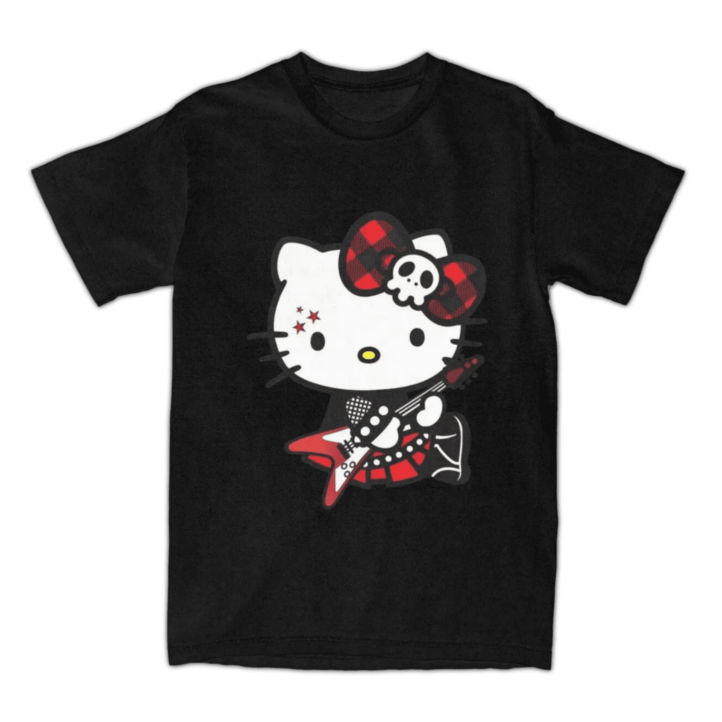 Hello Kitty Punk Rock Star T-Shirt - Snuggle Heaven