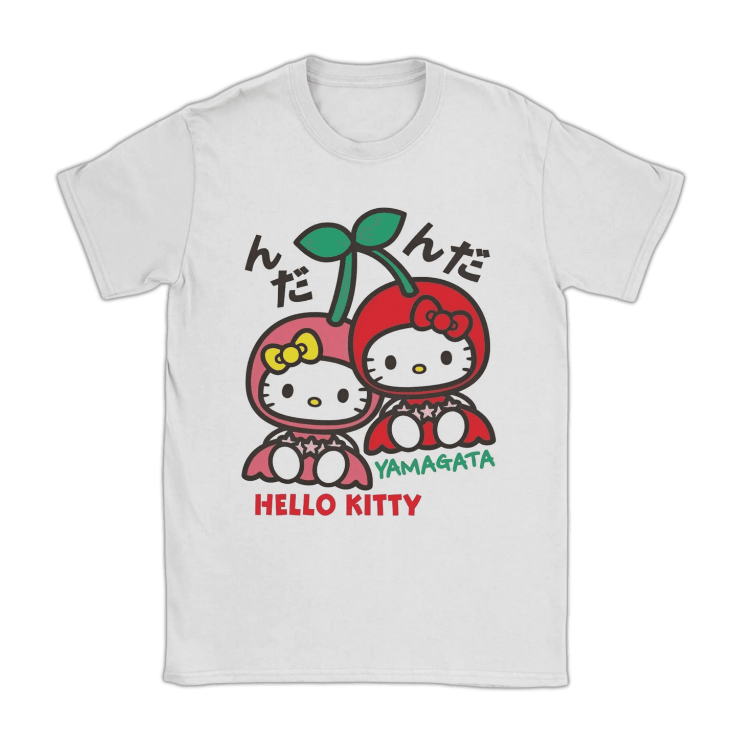 Hello Kitty Kawaii Cherry T-Shirt - Snuggle Heaven