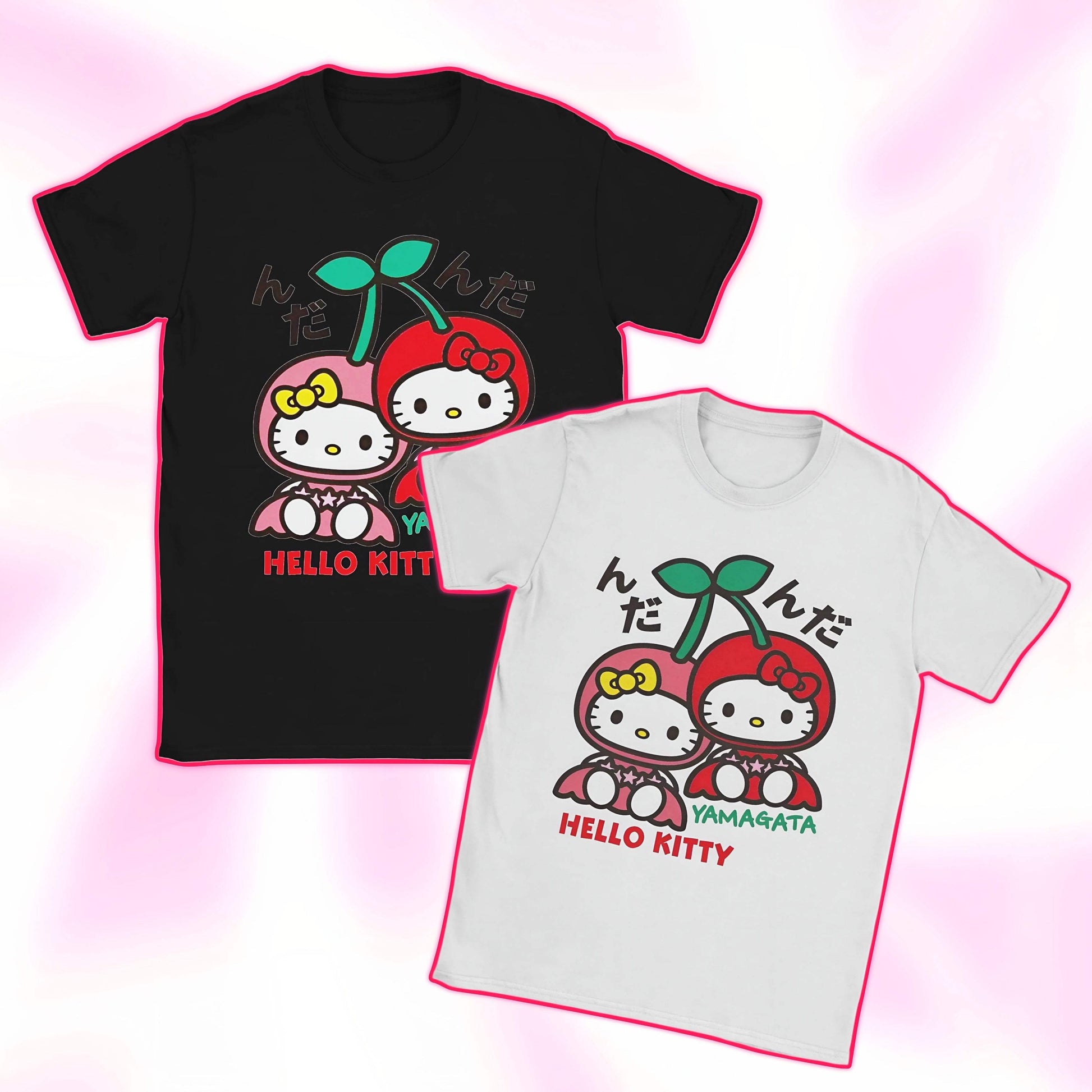 Hello Kitty Kawaii Cherry T-Shirt - Snuggle Heaven