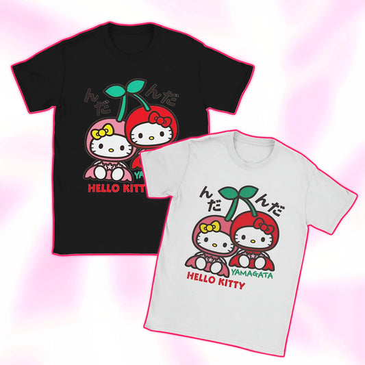 Hello Kitty Kawaii Cherry T-Shirt - Snuggle Heaven
