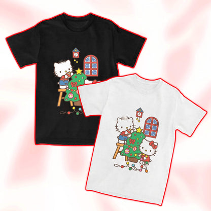 Hello Kitty Christmas Tree T-Shirt - Snuggle Heaven