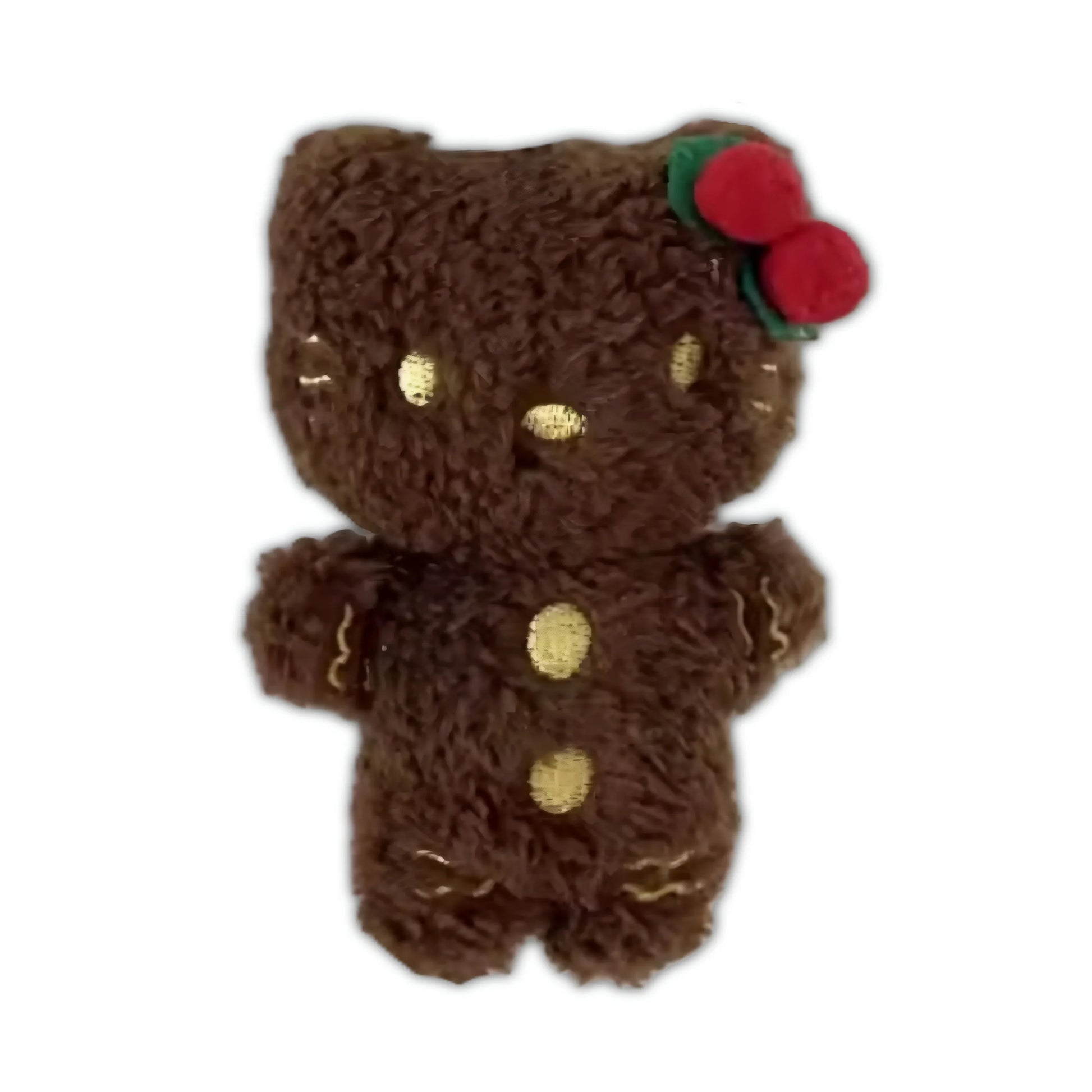 Hello Kitty Christmas Festive Plushie Keychain (10cm/4") - Snuggle Heaven