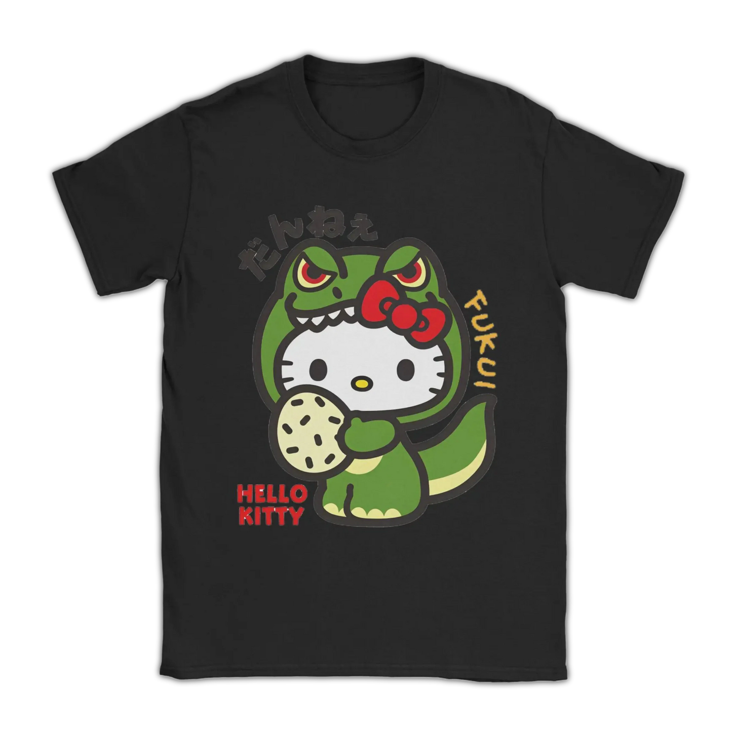 Hello Kitty Kawaii Dinosaur T-Shirt - Snuggle Heaven