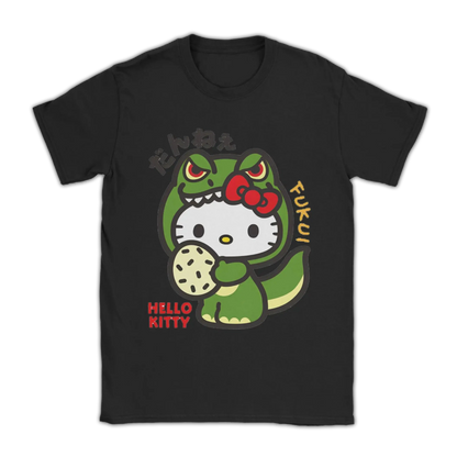 Hello Kitty Kawaii Dinosaur T-Shirt - Snuggle Heaven