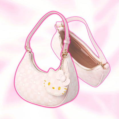 Hello Kitty White & Pink Shoulder Bag - Snuggle Heaven