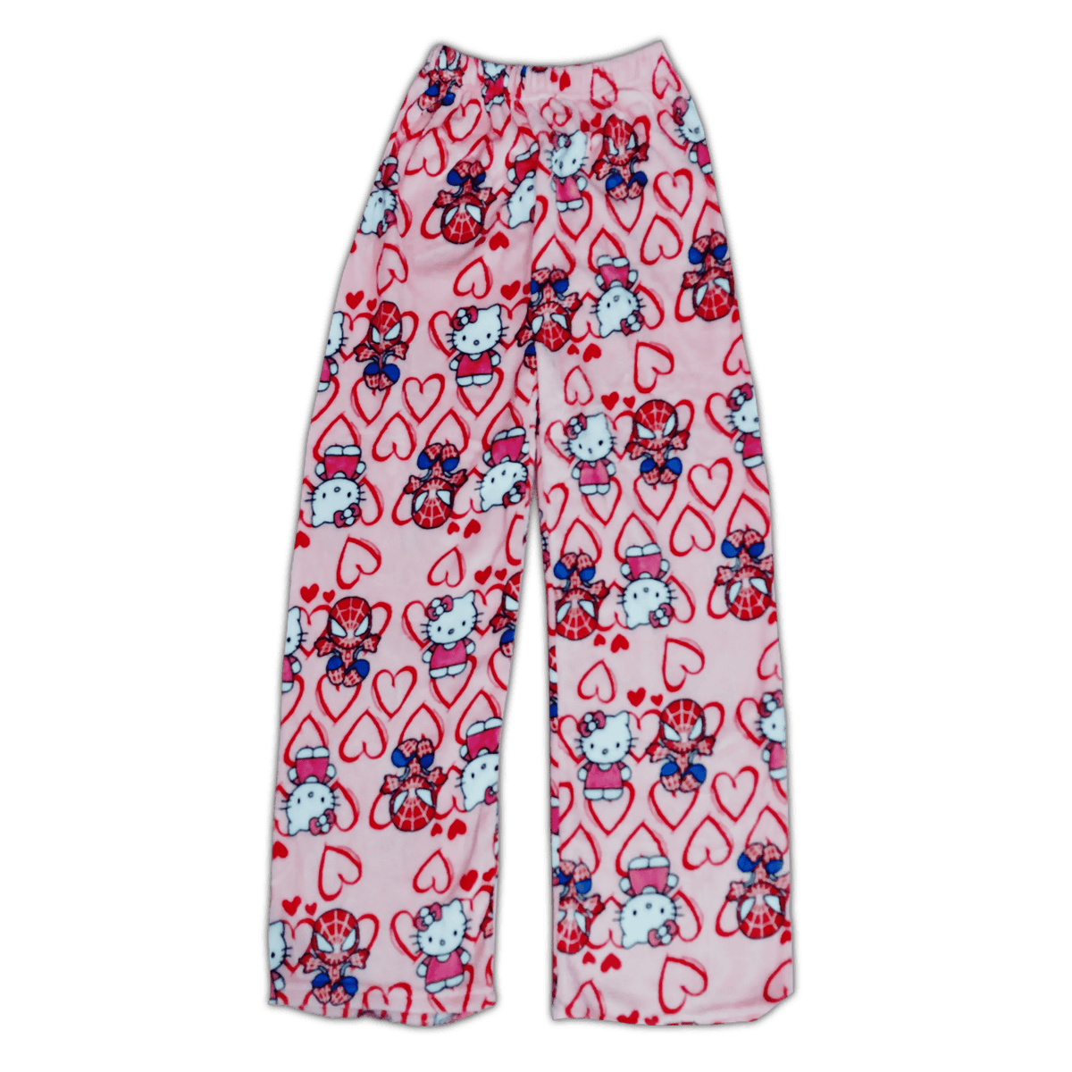 Hello Kitty x Spiderman Pajama Pants | Kawaii Superhero Matching PJs ...