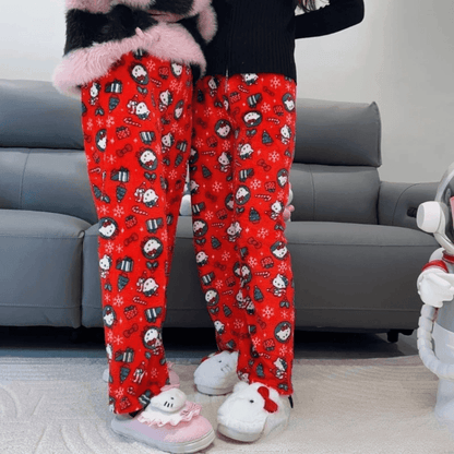 Hello Kitty Christmas Pajama Pants - Snuggle Heaven