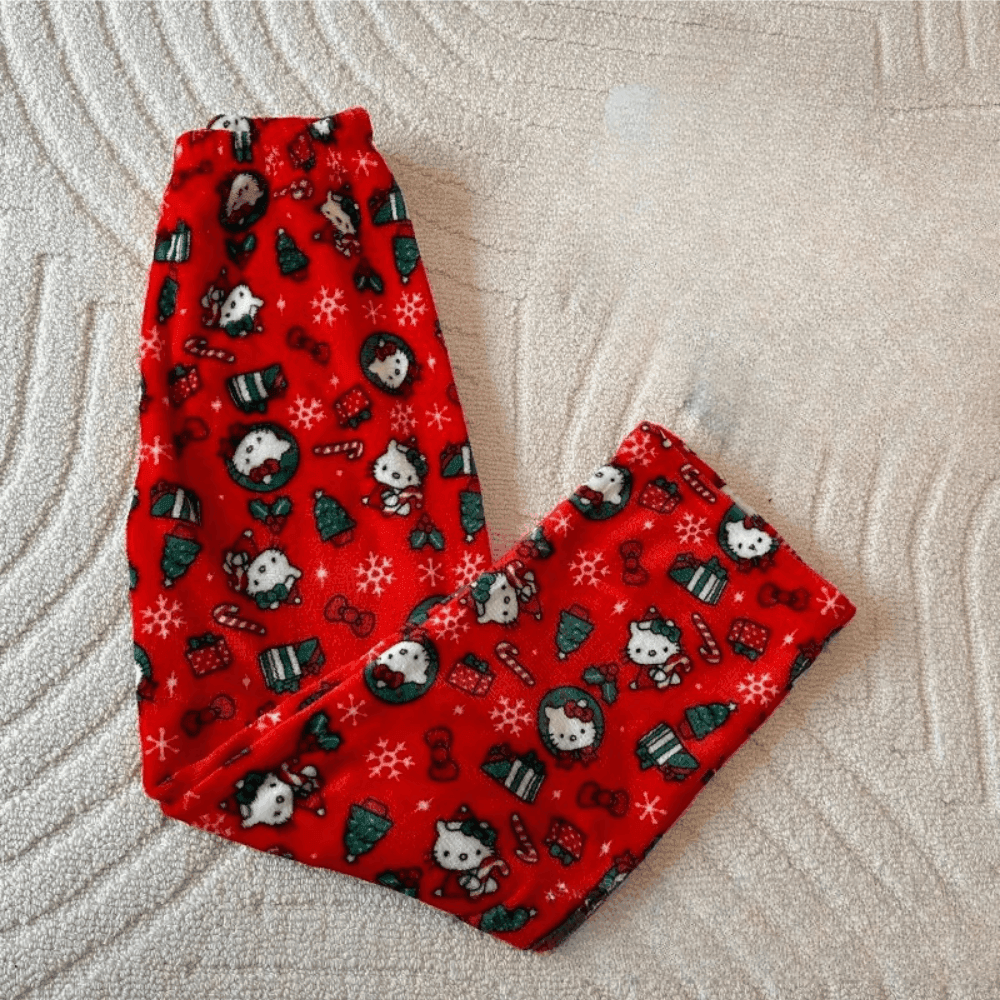 Hello Kitty Christmas Pajama Pants - Snuggle Heaven
