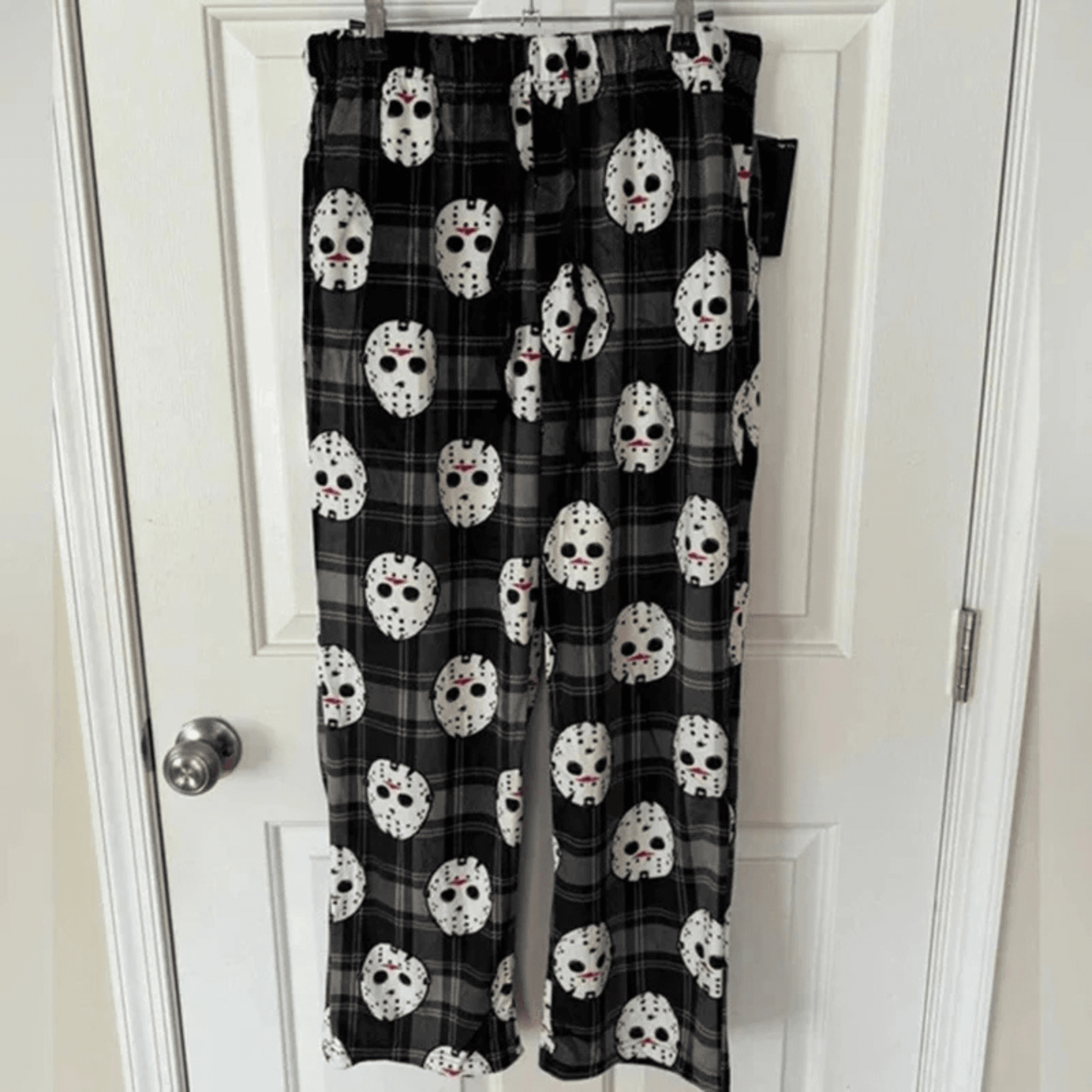 Spooky Jason Mask Pajama Pants - Snuggle Heaven