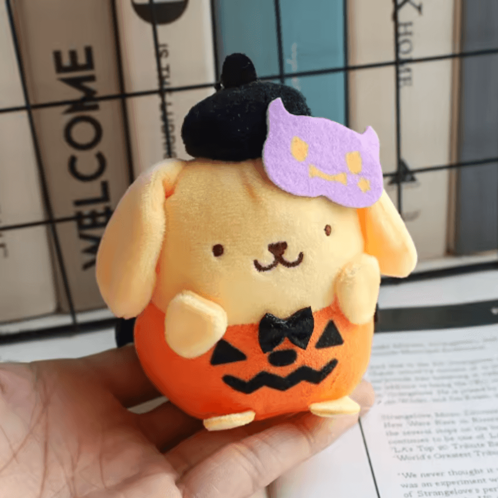 Jack-O-Lantern Plushie Keychains (12cm/4.7") - Snuggle Heaven