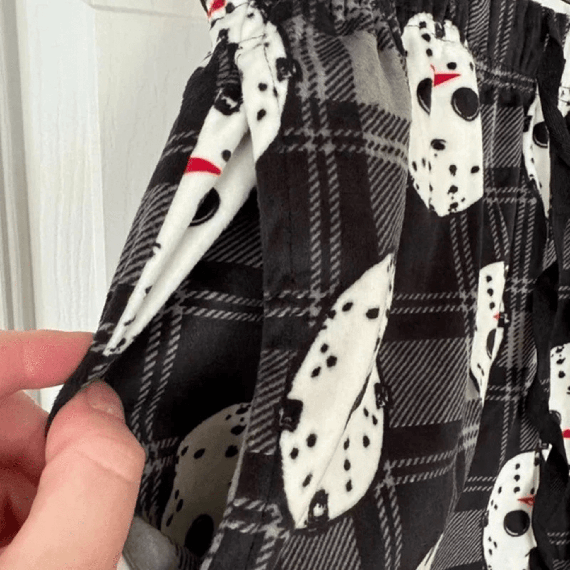 Spooky Jason Mask Pajama Pants - Snuggle Heaven