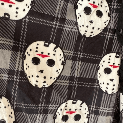 Spooky Jason Mask Pajama Pants - Snuggle Heaven