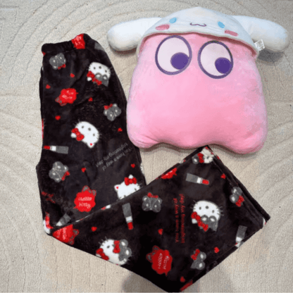 Hello Kitty Midnight Glam Pajama Pants - Snuggle Heaven