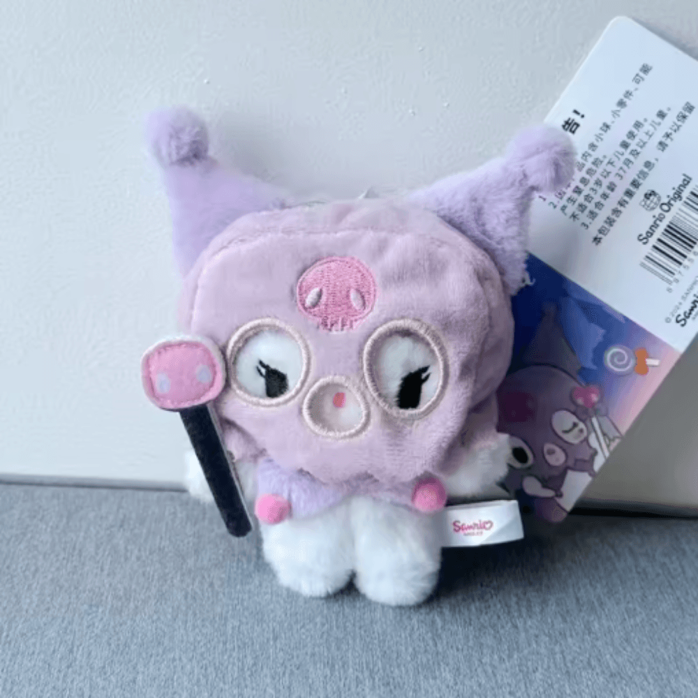 Trick-or-Treat Mask Plushie Keychains (12cm/4.7") - Snuggle Heaven