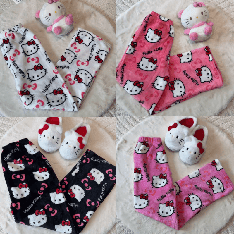 Hello Kitty Pajama Pants - Snuggle Heaven