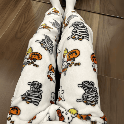 Hello Kitty Spooky Night Pajama Pants - Snuggle Heaven