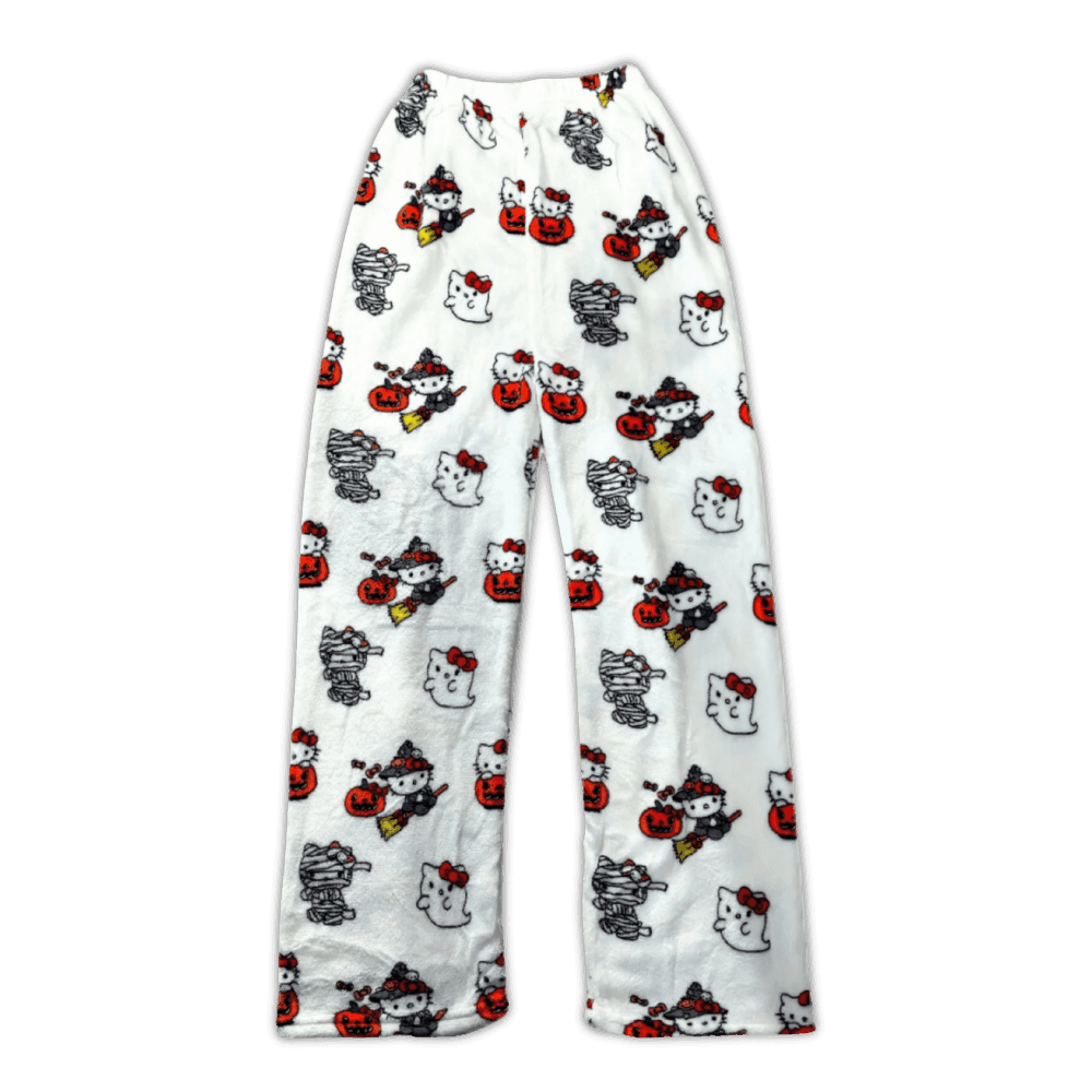 Hello Kitty Spooky Night Pajama Pants - Snuggle Heaven