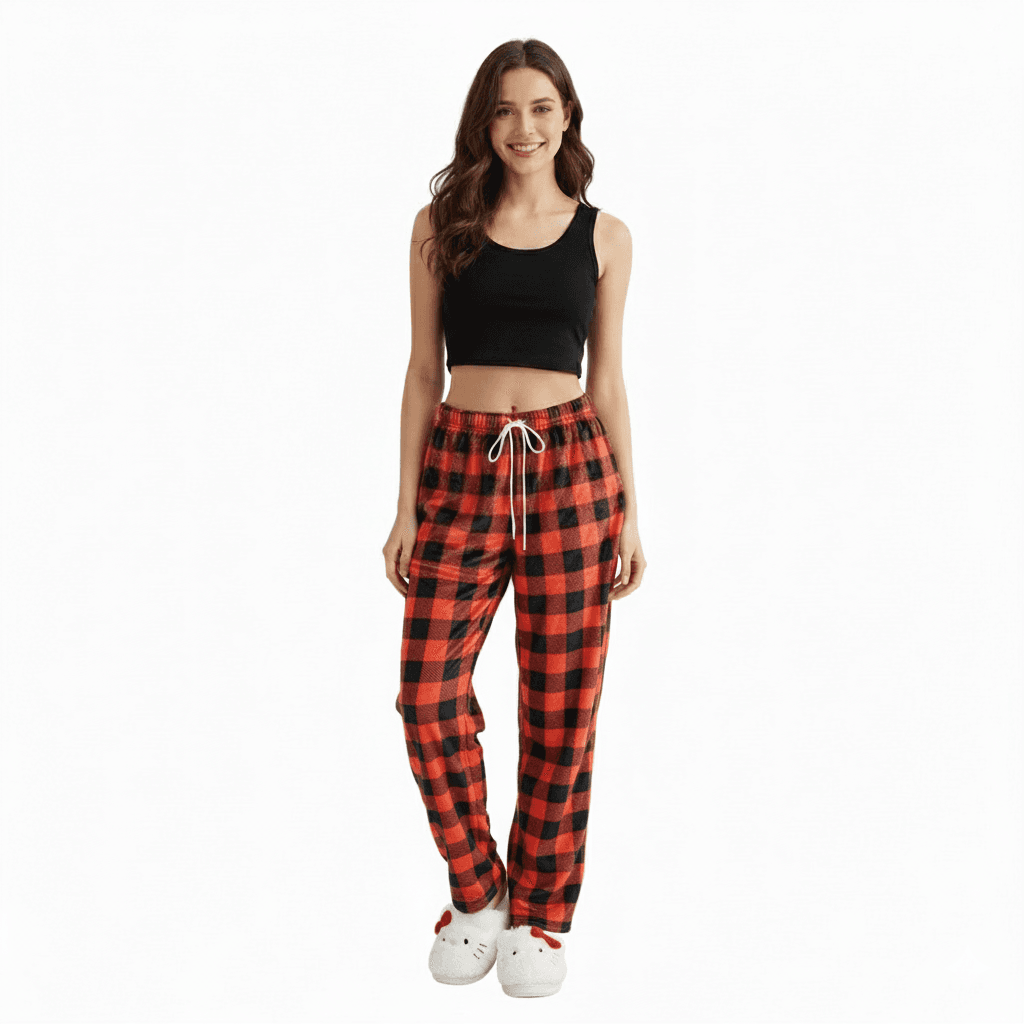 Classic Plaid Pajama Pants - Snuggle Heaven
