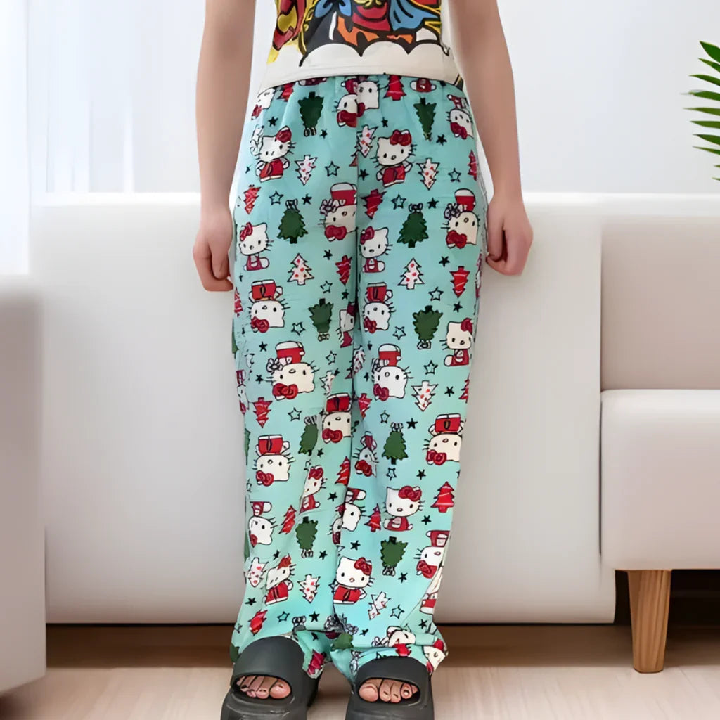 Hello Kitty Christmas Spirit Pajama Pants - Snuggle Heaven