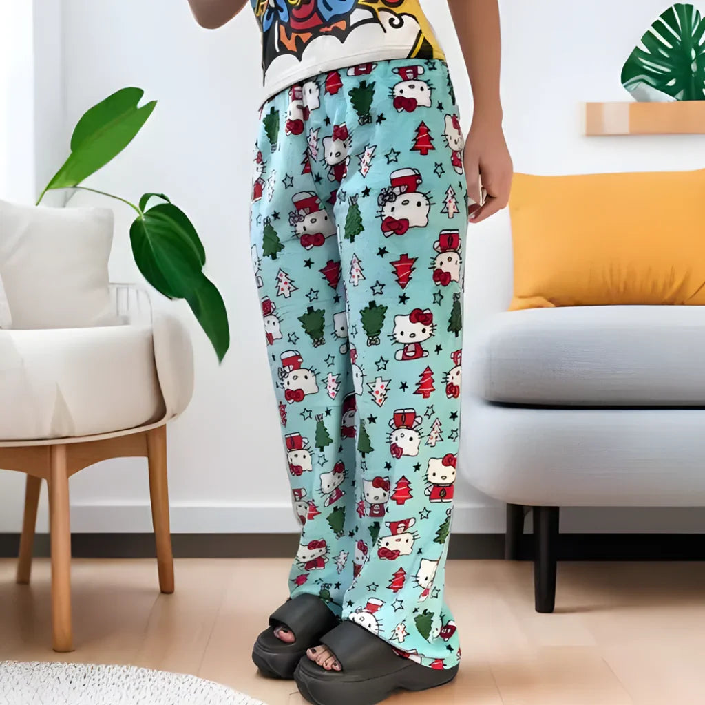 Hello Kitty Christmas Spirit Pajama Pants - Snuggle Heaven
