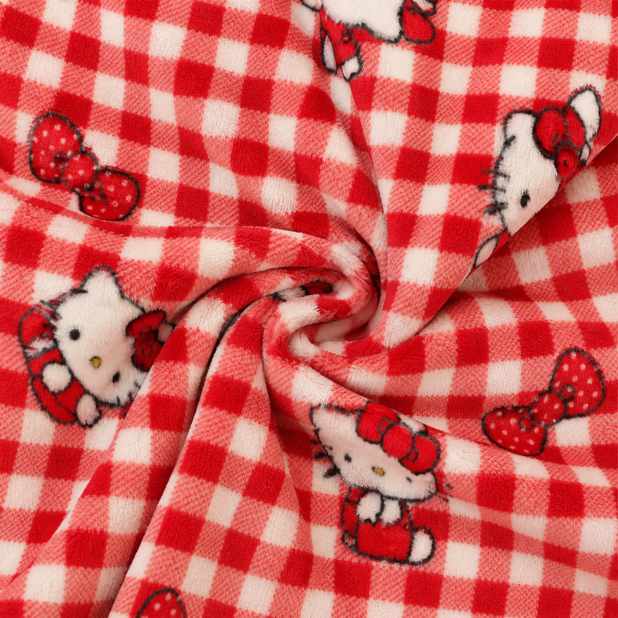 Hello Kitty red gingham pajama pants