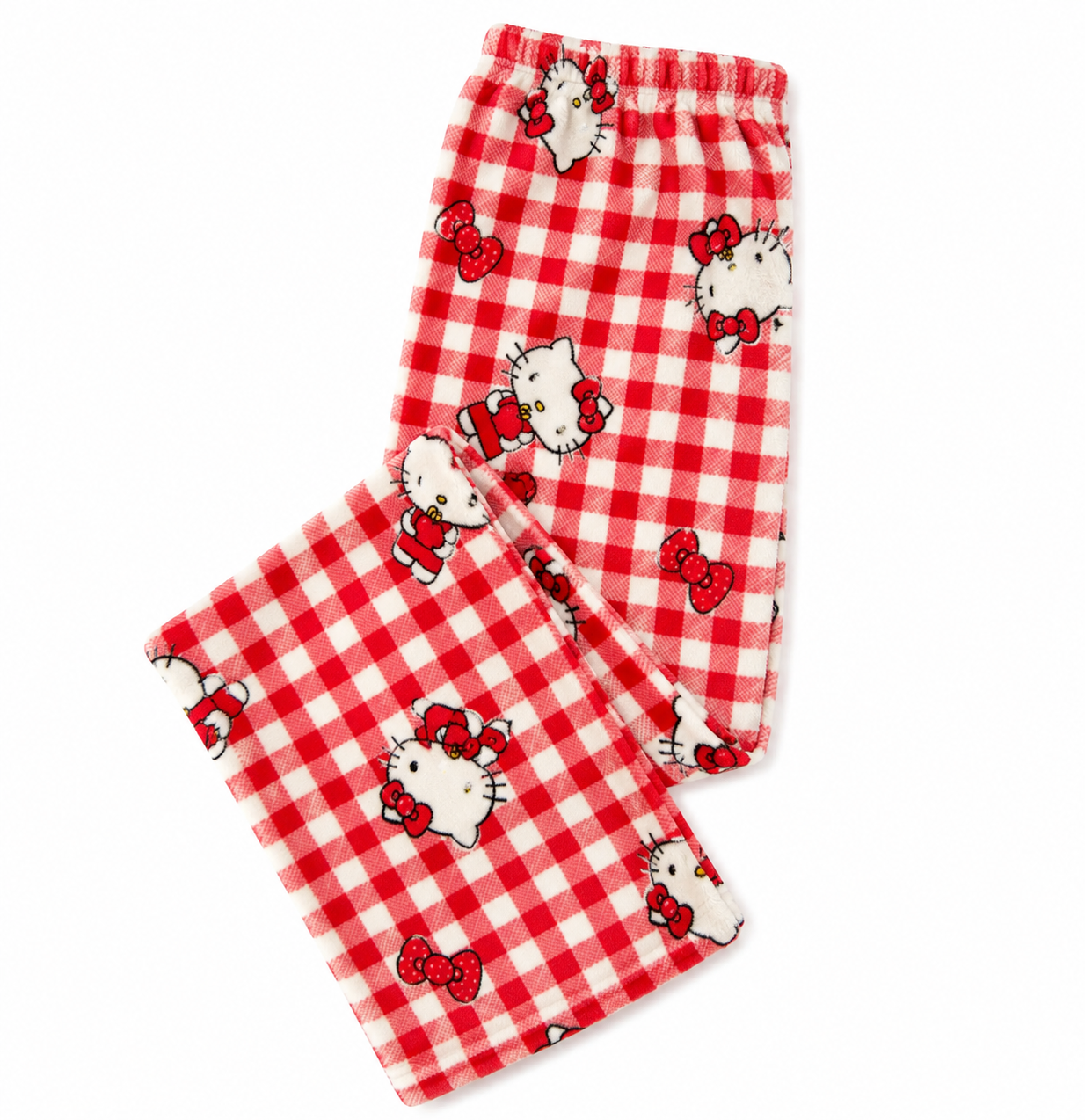 Hello Kitty red gingham pajama pants